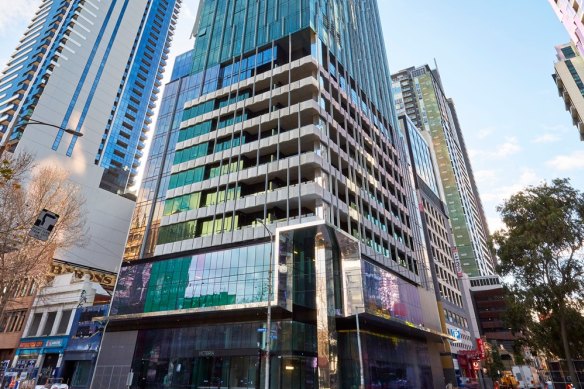 The Age has been told the company leased multiple apartments in the Victoria One tower,