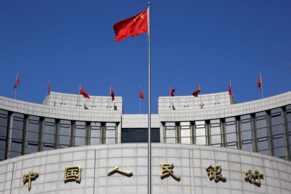 The People's Bank of China didn't intervene to stop the depreciation of the renminbi.