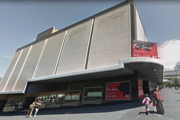 The Wollongong mass vaccination hub will be in an old David Jones store in Crown Street Mall.