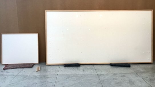 “Take the Money and Run,” by artist Jens Haaning. Photographer: Mette Kirstine Goddiksen/Kunsten Museum of Modern Art Aalborg