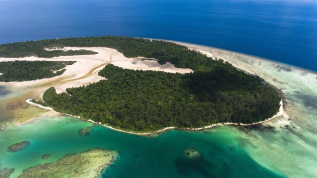 The Widi Islands sit in North Maluku province in eastern Indonesia.