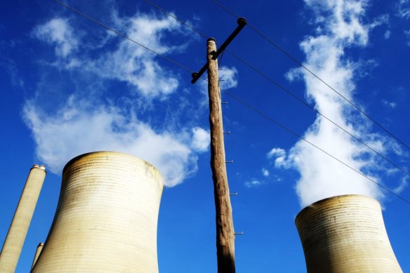 AGL’s energy generation business has been hit by lower wholesale power prices.