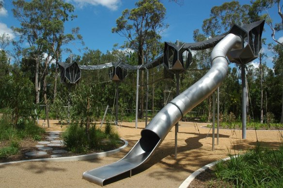 Calamvale District Park, where the gang rape is alleged to have taken place.