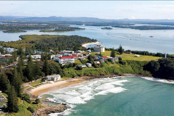 You’ll find Australia’s best pub for surf views in Yamba.