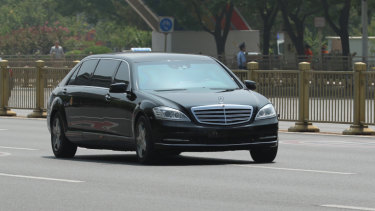 Kim Jong Un Meets Mike Pompeo For Lunch In Black Rolls Royce