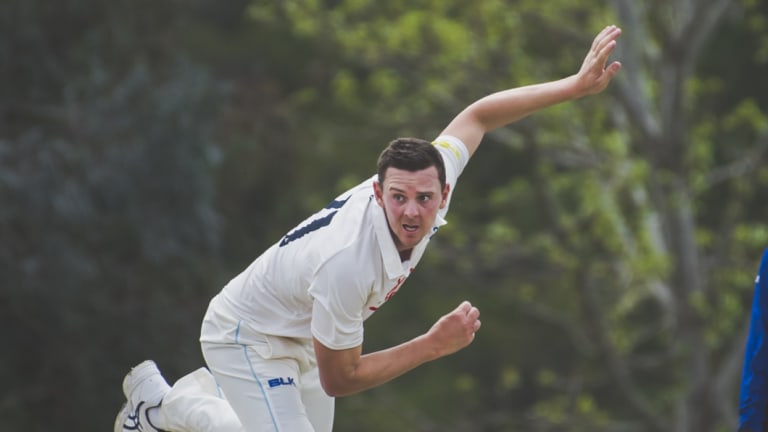 Australian players Josh Hazlewood and Pat Cummins are playing for ACT Comets.