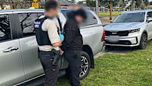 Multiple search warrants were executed earlier this week in Victoria, with officers seizing more than $2.5 million worth of tobacco product and three people arrested.