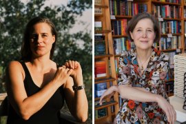 Lauren Groff, left, and Ann Patchett have taken on the book-banners.