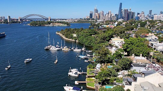 Houses in Birchgrove and Balmain are attracting some of the highest views per listing according to Domain.