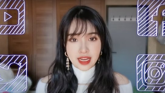 Chinese influencer and CGTN reporter Vica Li. The country has built a network of social media personalities who parrot the government’s perspective in posts.