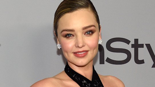 Supermodel Miranda Kerr.
