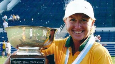 Sue Sofarnos won lacrosse world championships for Australia as a player and coach. She died suddenly in late September. 