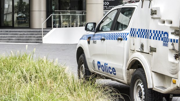 A teenager died after a double stabbing at an apartment complex in Parramatta.