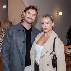 Andre Rebelo with former girlfriend Grace Piscopo.