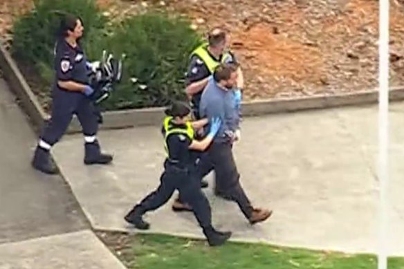 Ramchen was arrested at the scene.