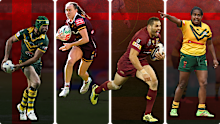 Johnathan Thurston, Tamika Upton, Greg Inglis.
