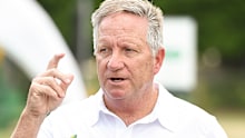 Ian Healy speaks in Queensland.