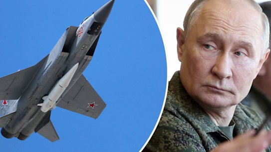 Three Russian MiG-31s have flown into Estonian airspace.