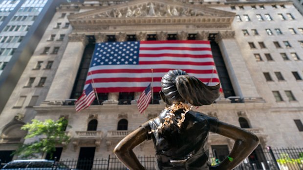 Wall Street’s moves were much more modest overall than the extreme swings that have hit financial markets since the war began in late February.