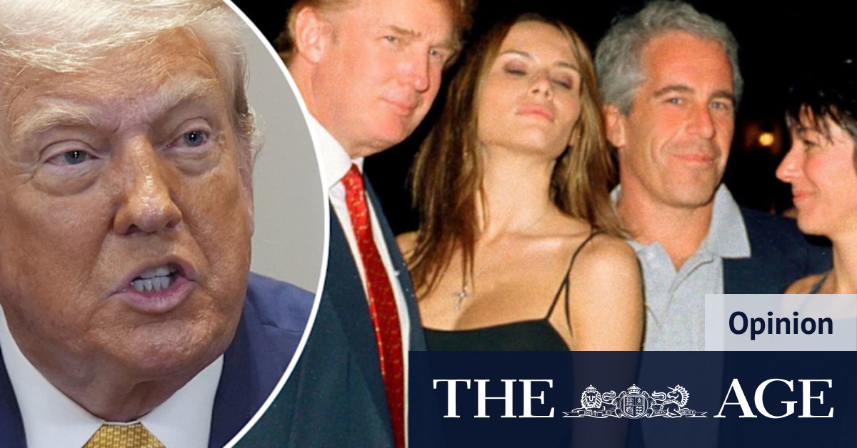 Das wichtigste Zeichen dafür, dass Trump wegen Epstein den Verstand ...