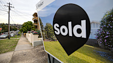 Domain News Sydney. Generic Photos Online Auctions   Covid 19 Real Estate Trading up Trading down Growing Shrinking Property Auction For Sale  Signs Gavel Rental Eastern Beaches Auction Signs Auction Paddles  Covid 19 Coronavirus  Rental Market Rent Reduction Rents  Lockdown   Sold  Photos shows, Properties in Sydneys Eastern Suburbs.  Photo by Peter Rae. Monday 20 April, 2020