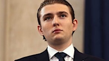 Barron Trump’s relationship with the Tate brothers has been called into question.