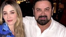 Ashlyn and her property developer father, Jean Nassif.