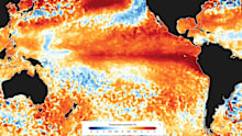 The huge slab of warm water in the Pacific Ocean will make El Nino more intense over coming months.