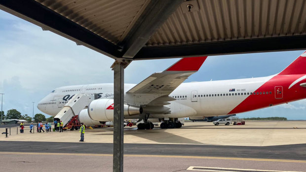 Qantas flights will run repatriation flights for Australians to quarantine in the Northern Territory.