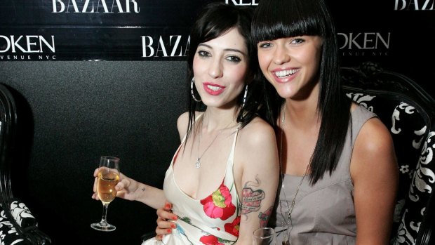 Origliasso and Rose during Australian Fashion Weekl on April 29, 2008 in Sydney.