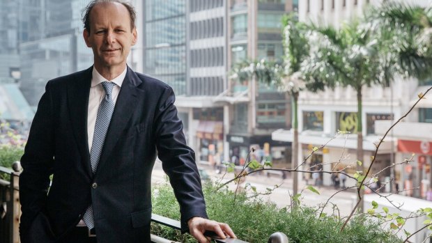 ANZ chief executive Shayne Elliott in Hong Kong.