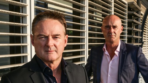 Mark (left) and Carl Fennessy, joint chief executives of Endemol Shine Australia.