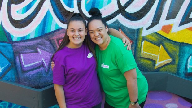 'Little' sister Adriana and 'big' sister Robyn were part of the Sister2Sister mentoring program in 2017.