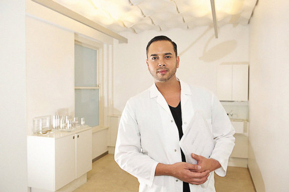“I usually have four to six body washes on the go,” says skin specialist Douglas Pereira.