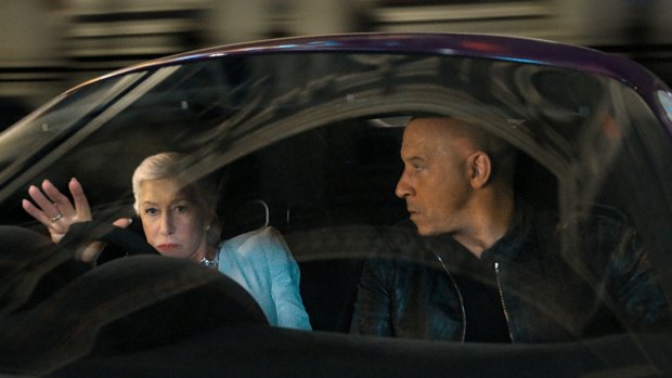 Honk if Helen Mirren and Vin Diesel should have kissed in F9