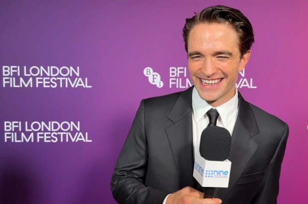 Robert Pattinson delighted London Film Festival on Sunday night as he introduced his latest film, “Primetime,”
