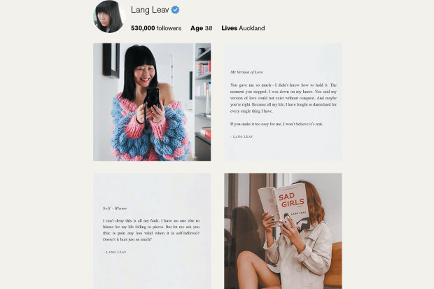 Lang Leav's Instagram.