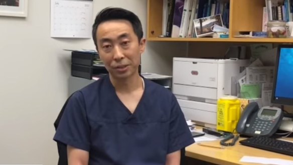 Mosman GP Dr Warren Lee was a fit and healthy cyclist before contracting COVID-19. 