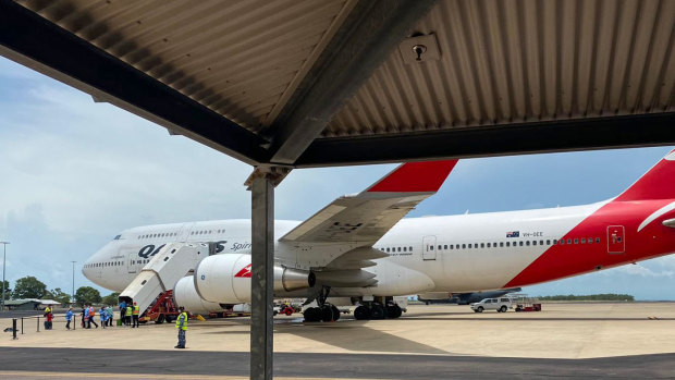 Qantas flights will run repatriation flights for Australians to quarantine in the Northern Territory.