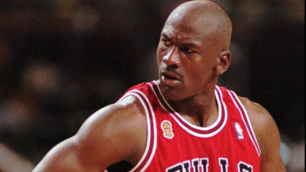 Michael Jordan during his playing days for the Bulls.