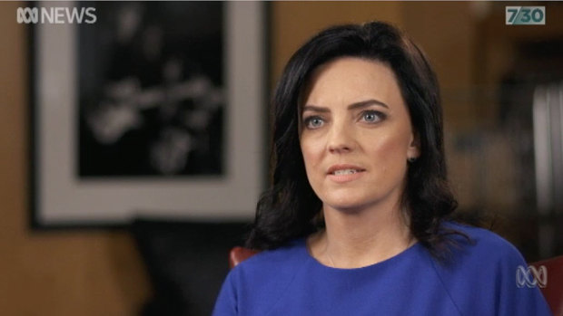 Emma Husar has told Leigh Sales she decided not to recontest the next election because of the extraordinary media attention around the harassment claims made against her.