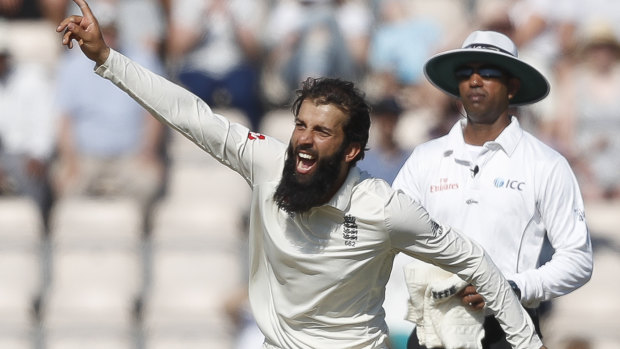 England's Moeen Ali wrote a memoir with claims about slurs from Australians. 