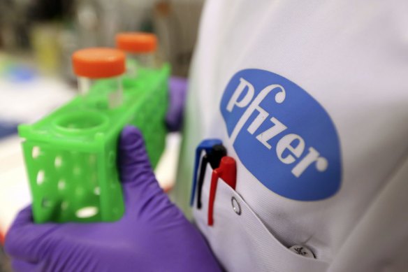 Pfizer’s oncology portfolio includes 24 approved drugs that yielded about $US10.9 billion in revenue last year, up 21 per cent operationally from 2019.