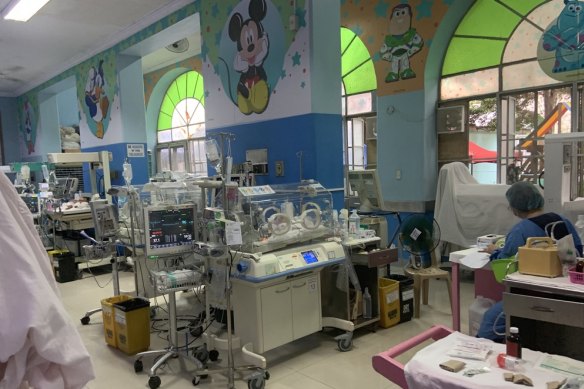 Paediatric wards in the Philippines, where babies with multidrug-resistant infections are treated.