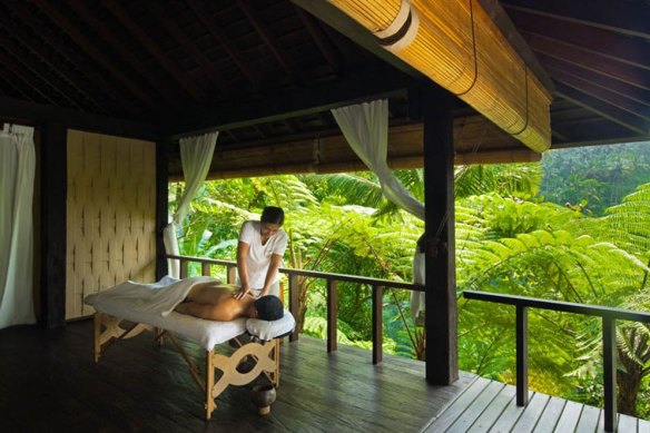 The spa at Como Shambhala Estate Bali.