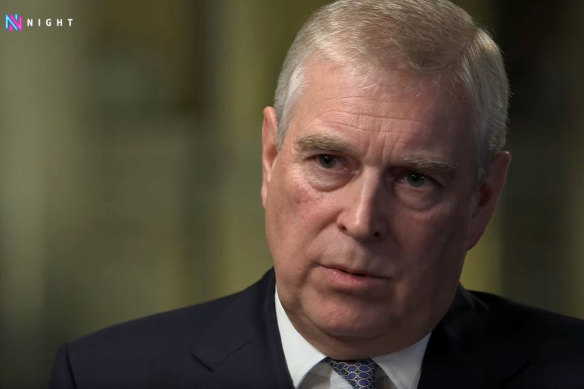 Prince Andrew talks to the BBC about Epstein.