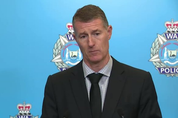 WA Police Detective Senior Sergeant Stephen Cleal.
