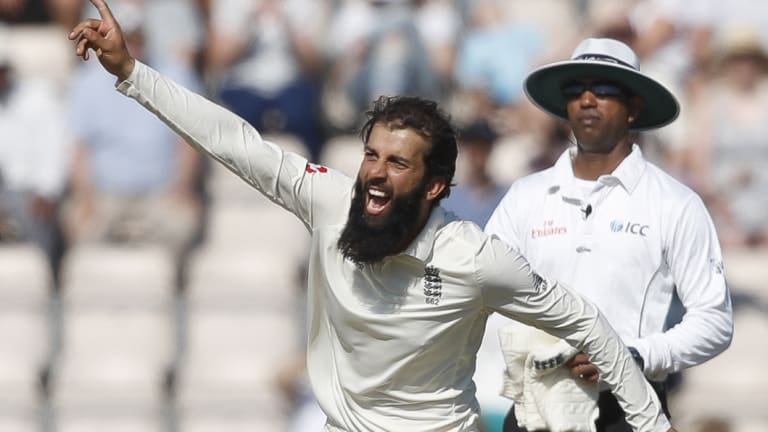 England's Moeen Ali wrote a memoir with claims about slurs from Australians. 