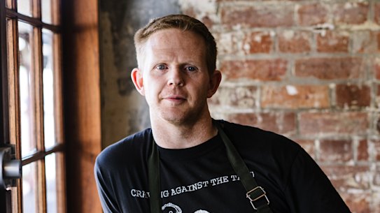 Chef Andy Ashby from C'est Bon in Brisbane.