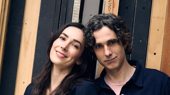 Geraldine “Geri” Hakewill and Mark Winter: “He was the hottest person I’d ever seen – completely out of my league,” says Geri of their frst meeting.